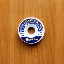 Оплетка для отпайки 1.0mm x 1.5m ZD-180