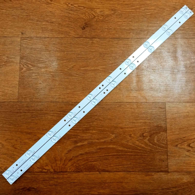 Подсветка LED TV Akai, Fusion 2 планки по 625mm 10линз (3V) 3BL-T6254102-21 32"