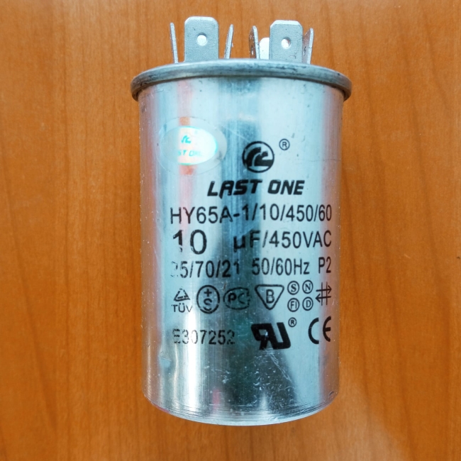 CBB65 10mkF 450v (клеммы)