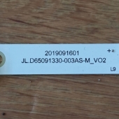 Подсветка LED TV Hisens, Toshiba 6 планок по 618mm 9линз (3V)  JL.D65091330-003AS-M 65"