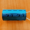 6800mkF  50v 105C Jamicon TK