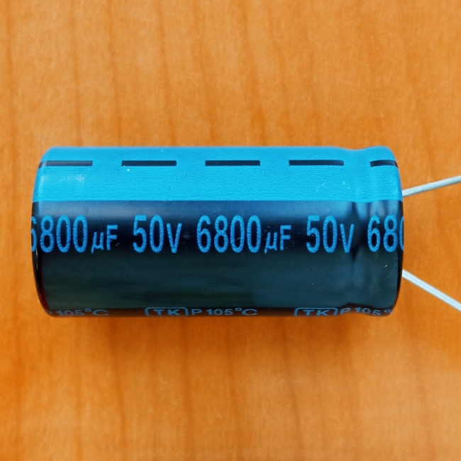 6800mkF 50v 105C Jamicon TK