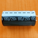 680mkF 250v 105C Jamicon HS