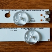 Подсветка LED TV Samsung 5 планок по 770mm 12линз (3V)  D1GE-400SCA-R3/D1GE-400SCB-R3 40"