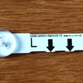 Подсветка LED TV Samsung  650mm 7линз (3V)  D4GE-320DC1-R2 32"