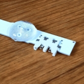 Подсветка LED TV Samsung  650mm 7линз (3V)  D4GE-320DC1-R2 32"