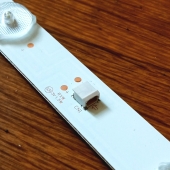 Подсветка LED TV Shivaki 3 планки по 580mm 8линз (3V)  DS32M51-DS01-V02 32"