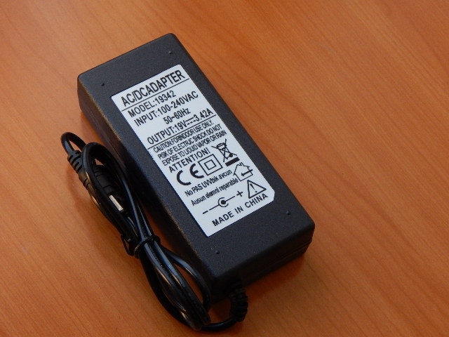 Адаптер питания 220/19.0V 3.42A 65W (5.5x2.5mm) без сет. шнура 19342