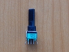 Резистор переменный 3-pin A5K 8x8mm L=30.2mm моно лыска RV09BF-40E1N-215F-A5K-A, фото 2