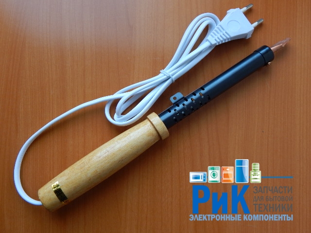 Паяльник 220V/ 80W  ПД-80 дерево