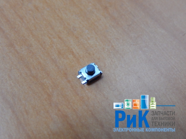 Кнопка 4-pin  3x4x2.5mm L=1mm SMD  (№121)