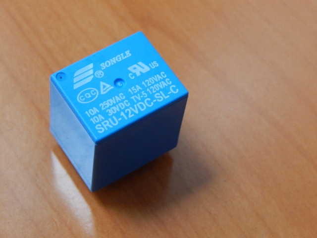 Реле 12V 10A 1C (SRU-12VDC-SL-C)