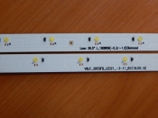 Подсветка LED TV Samsung 2 планки по 410mm 21LED (3V)  V6LF 395SFA/B LED21 40"