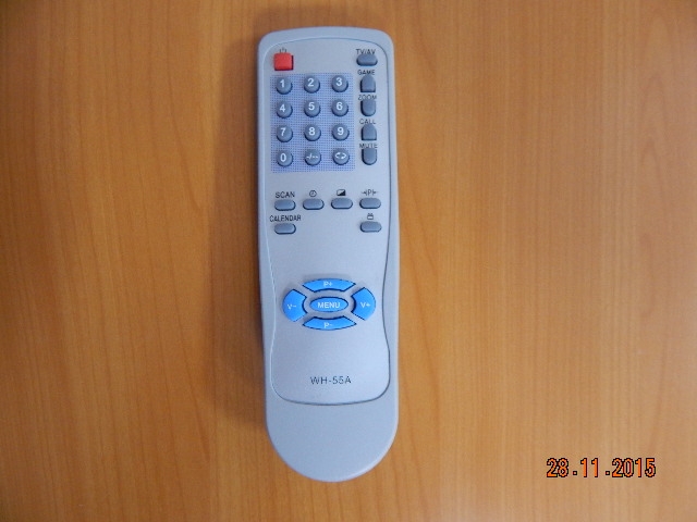 Пульт Rolsen, Rubin, Akai, Hyundai, Электроника WH-55A (TV)