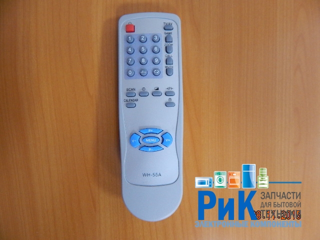 Пульт Rolsen, Rubin, Akai, Hyundai,  Электроника WH-55A  (TV)