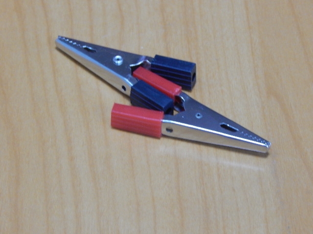Зажимы "крокодил" 52mm 5A (2шт.)  16-0004