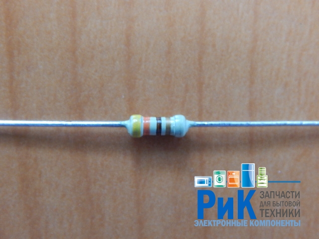 Резистор  0.25w       430om (430R) 5%