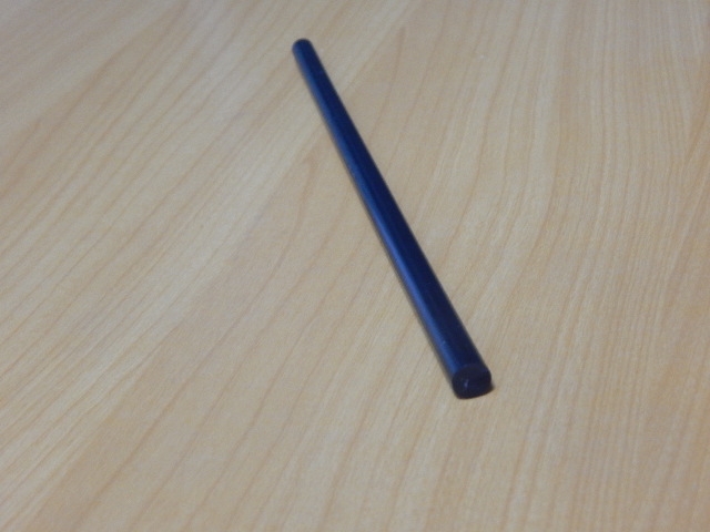 Стержень для клеевого пистолета D=7mm L=200mm черный 09-1104