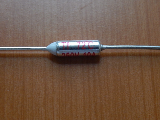 Термопредохранитель RY-01 72C 10A