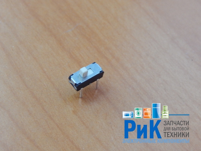 Микропереключатель 8x3.5mm, h=3mm, ручка-2.5mm, 2 полож. (№86)
