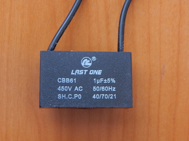 CBB61 1.0mkF 450v (гибкие выводы)