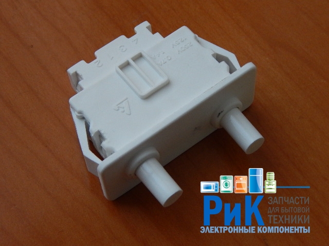 Выключатель света Samsung 2 кнопки SR-DSO4  (DA34-00006C, WF451)
