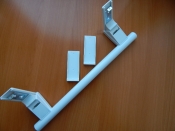 Ручка двери холодильника Liebherr 310mm белая  (9086742, 00542359)