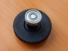 Шестерня мясорубки Хозяюшка D=66mm + 2 подшипника (SHz066), фото 2