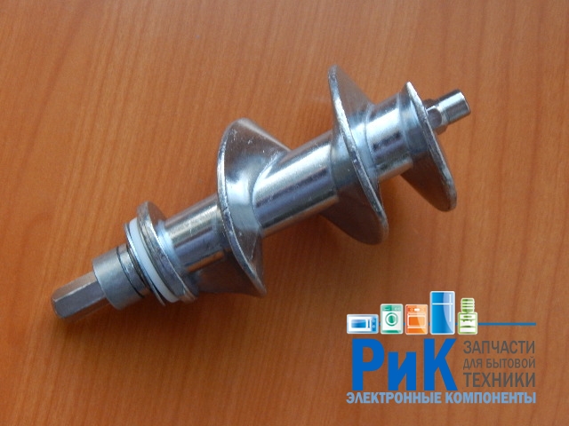 Шнек мясорубки Moulinex, Polaris 6-ти гранник  (SS-1530000259, 9999990198)