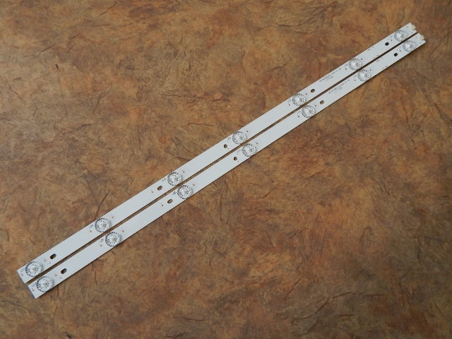 Подсветка LED TV BBK, Erisson 2 планки по 588mm 7линз (6V)  RF-BS320E30-0701S-17 32"