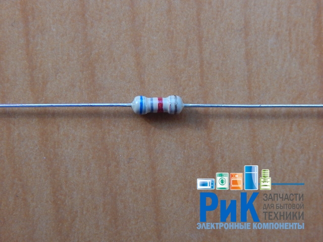 Резистор  0.25w      6.8kom (6K8) 5%