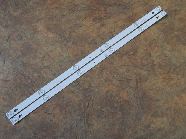 Подсветка LED TV Thomson, TCL 2 планки по 560mm 6линз (6V) 32HR330M06A5 32"