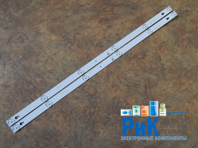 Подсветка LED TV Thomson, TCL 2 планки по  560mm 6линз (6V)  32HR330M06A5 32"