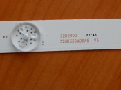 Подсветка LED TV Thomson, TCL 2 планки по  560mm 6линз (6V)  32HR330M06A5 32"