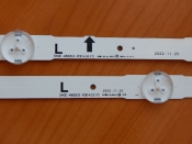 Подсветка LED TV Samsung 6 планок по 1000mm 9линз (3V)  D4GE-480DCA-R3/D4GE-480DCB-R3 48"