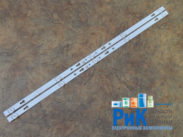 Подсветка LED TV Thomson, TCL 2 планки по  565mm 5линз (6V)  TCL32D05-ZC22AG-16(-11) 32"