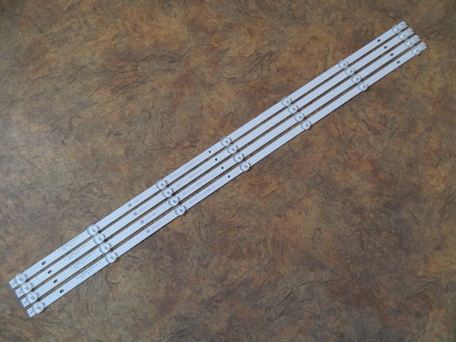 Подсветка LED TV Dexp, Digma 4 планки по 785mm 7линз (3V)  RF-BS400012SE30-0701 A1 40"