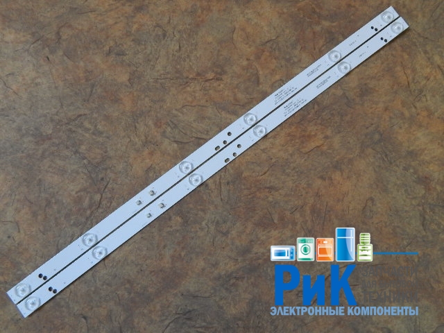 Подсветка LED TV Haier 2 планки по 585mm 6линз (3V)  CRH-K323030T020664C Rev1.0 32"