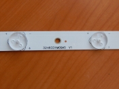 Подсветка LED TV Haier, Thomson 2 планки по 578mm 9линз (3V)  32HR331M09A5 32"
