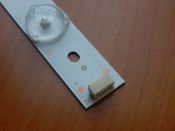 Подсветка LED TV Sharp 3 планки по 633mm 6линз (3V)  A-HWCQ32D676 32"