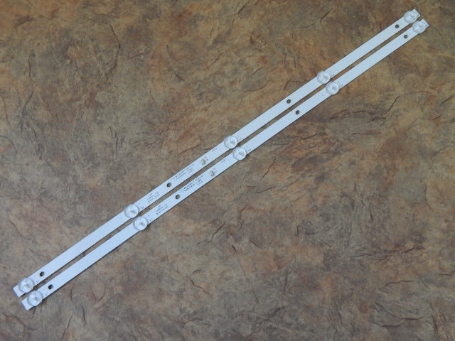 Подсветка LED TV Harper, Fusion 2 планки по 572mm 5линз (3V) SJ.WB.D3200501-3030CS-M 32"