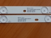 Подсветка LED TV Vekta 3 планки 9/9/8линз (2x854mm+823mm) (6V) JS-D-JP4320 43", фото 2