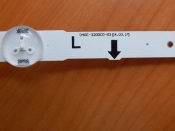 Подсветка LED TV Samsung 4 планки по 650mm 7линз (3V)  D4GE-320DC0-R3 32"