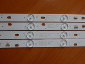 Подсветка LED TV JVC, Mystery 4 планки по 785mm 11линз (3V)  LED39D11-ZC14 39"