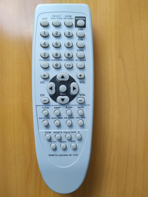 Пульт Onida RC-115A (TV)