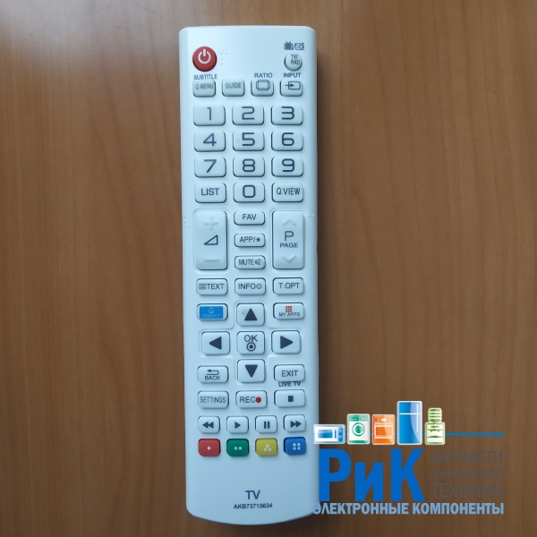 Пульт LG AKB73715634  (TV)