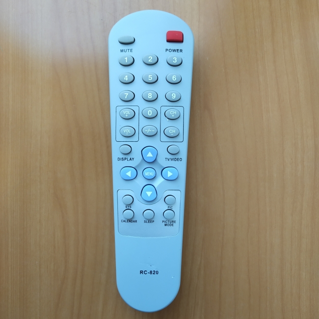 Пульт Shivaki RC-820 (TV)