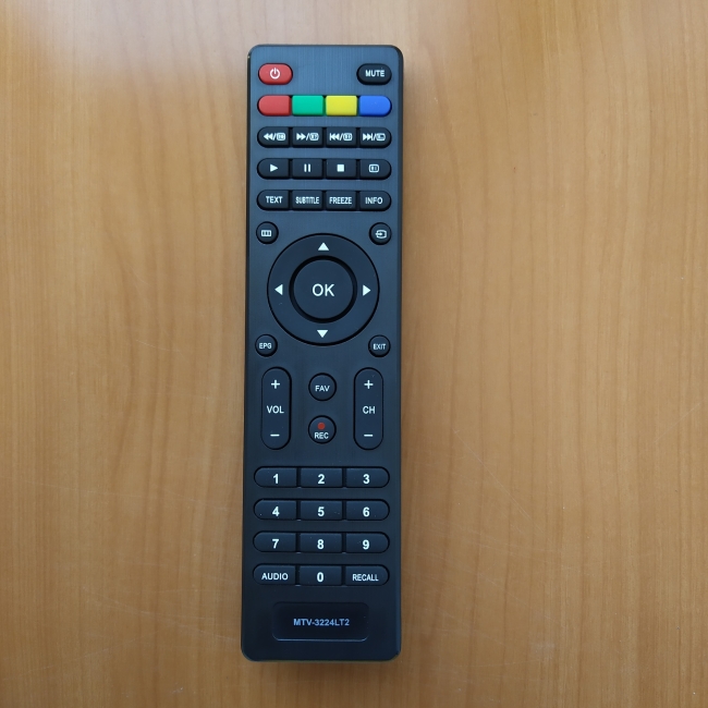 Пульт Mystery MTV-3224LT2, Telefunken TF-LED32S37T2 (TV)