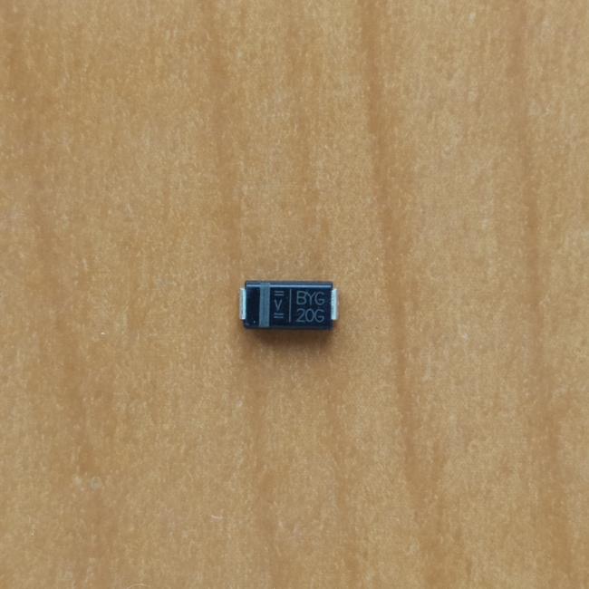 BYG20G (400V, 1.5A, 75ns) SMD