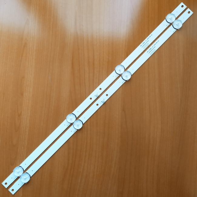 Подсветка LED TV Dexp  2 планки по 440mm 4линзы (6V)  MS-L2668 V2 24"